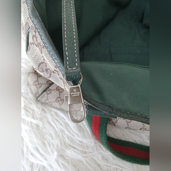 Gucci Vintage Authentic Preloved Sherry Line Canvas Tote. - Picture 6 of 16